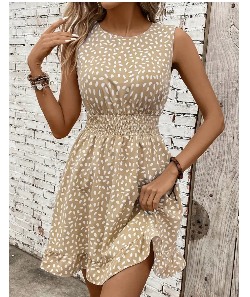 Khaki A-Line Dress | Little North Boutique - Women's Clothing, Home Decor, Kids & Baby & More Khaki A-Line Dress | Little North Boutique - Women's Clothing, Home Decor, Kids & Baby & More