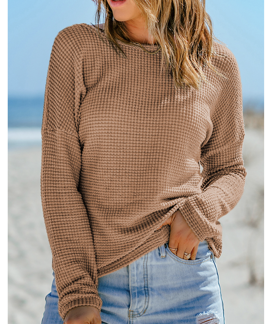 lawgy waffle knit（khaki） Lululemon Waffle-Knit Mid-Rise Jogger - Mojave Tan / Bone