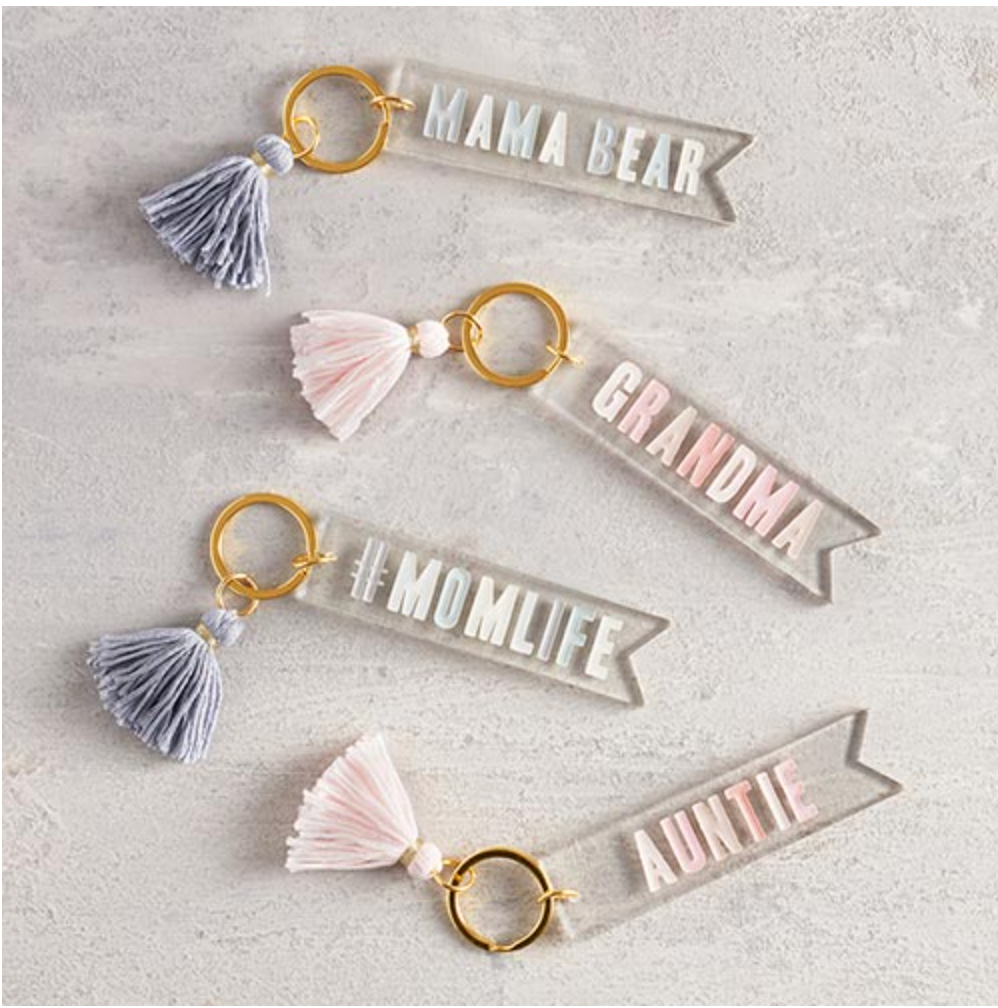 Auntie Acrylic Keychain Little North Boutique Women s Clothing Home Decor Kids Baby More