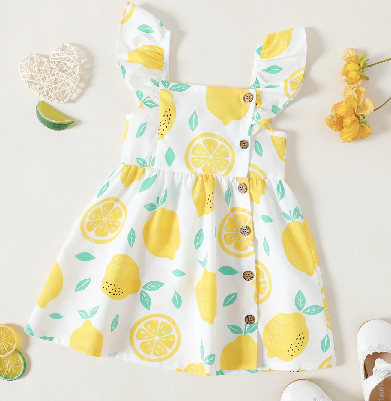 Lemon Toddler Dress Little North Boutique Women s Clothing Home Decor Kids Baby More