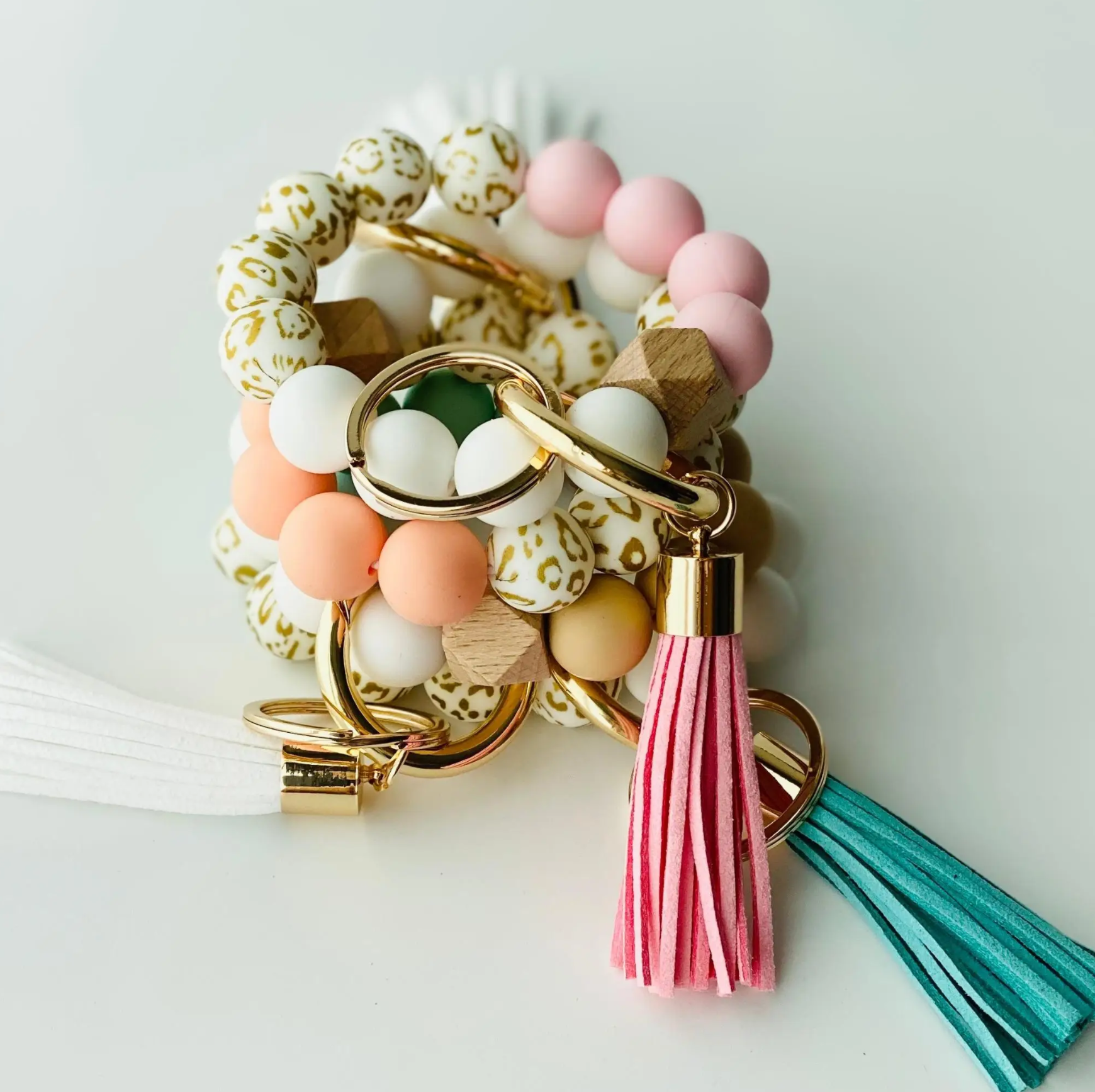 Elastic wristband keychain new arrivals